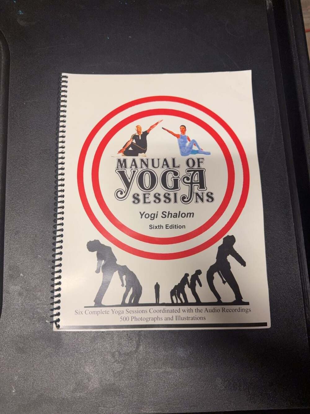 Manual of yoga sessions by Yogi Shalom